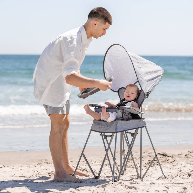 Baby Delight Go With Me Uplift Portable High Chair with Canopy, 4 of 10