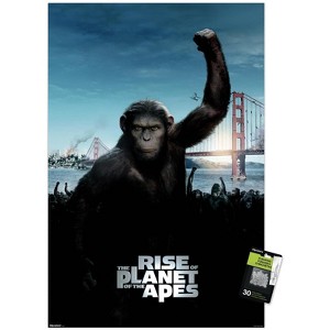 Trends International Rise of the Planet of the Apes (2011) - One Sheet Unframed Wall Poster Prints - 1 of 4