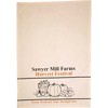 Sawyer Mill Charcoal Harvest Muslin Unbleached Natural Tea Towel Set of 2 19x28 - 2 of 4