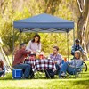 Tangkula Patio 6.6 x 6.6ft Outdoor Pop-up Canopy Tent UPF 50+ Portable Sun Shelter - 3 of 4
