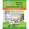 Larissa Veronica Wild Berry Hibiscus Tanzania Peaberry Coffee (Gourmet, Naturally Flavored, Whole Coffee Beans) (16 oz, ZIN: 564730) - 2 of 4