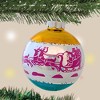 Christopher Radko 3.25 In Santa Sleigh Reindeer Ornament Shiny Brite Vintage Inspired Tree Ornaments - 3 of 3