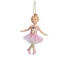 Kurt Adler Plastic Ornament for Christmas Tree, Assorted Ballet Girl (Pack of 1) - 2 of 2