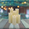LumaBase Battery-Operated 3D-Wick LED Candles - Set of 6 - 4 of 4