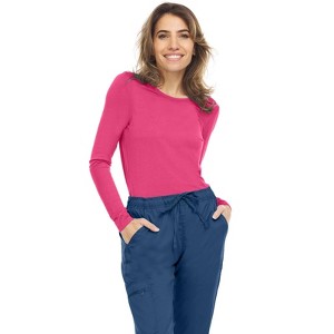 Medichic Ultrasoft Stretch Long Sleeve Scrub T-Shirt - 1 of 4