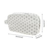 Unique Bargains Fashionable Rectangle Dots Makeup Bag 1 Pc - 2 of 4