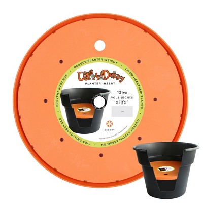 Bloem 14" Orange Round Planter Lift Insert