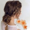Unique Bargains Women's Fashion Flower Hair Clips 4.33"x2.56"x1.89" 1 Pc - 2 of 3