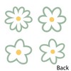 Big Dot of Happiness Sage Green Daisy Flowers - Decorations DIY Floral Party Essentials - Set of 20 - 3 of 4