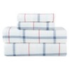 Pointehaven 180 GSM Brushed Cotton Printed Soft Flannel Deep Pocket Oversized Sheet Set - 3 of 4