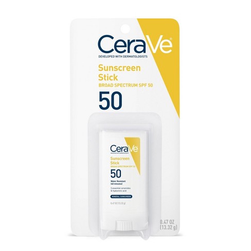 Cerave Sunscreen Stick - Spf 50 - 0.47oz : Target