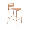 Coolbibila-Patio Chair Set Of 2, Bar Stools With Modern And Sleek Design, 40'' Hight Bar Stools With Low Back - 3 of 4