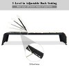 Tangkula Outdoor Patio Rattan Wicker Chaise Lounge Beach Recliner Adjustable Back - 3 of 4