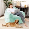 homfan Giant Bean Bag Chair with Armrest Foam Filled Sofa Chair for Living Room Bedroom - 4 of 4