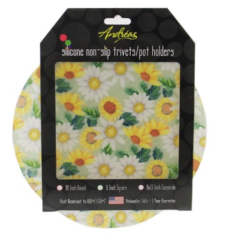 Lodge Red Silicone And Fabric Potholder/trivet : Target