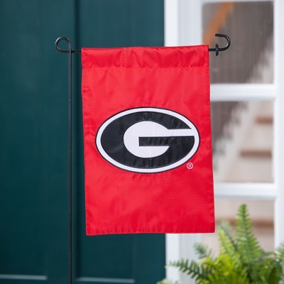 Evergreen NCAA University of Georgia Garden Applique Flag 12.5 x 18 Inches Indoor Outdoor Decor