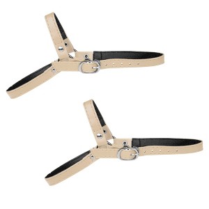Allegra K Women's Detachable Adjustable Anti-Slip Shoe Straps Bands Belts with Buckle for Heels 2 Pairs - 1 of 4
