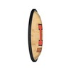 College Basketball Hardwood Design Oval Slimline Lighted Wall Sign - 3 of 4