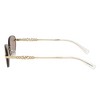 Michael Kors MANCHESTER MK 1151 10145A Womens Oval Sunglasses Shiny Light Gold 58mm - 3 of 3