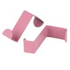 Unique Bargains Household Clothes Towel Metal Z Shaped Over Door Hooks - 2 of 4