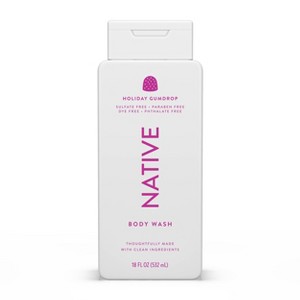 Native Limited Edition Body Wash - Holiday Gumdrop - Sulfate Free - 18 fl oz - 1 of 4