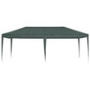 vidaXL Professional Green Party Tent - UV- and Water-Resistant Polyethylene Material - Durable Rust-Resistant Steel Frame - 13.1'x19.7'x9 - 3 of 4