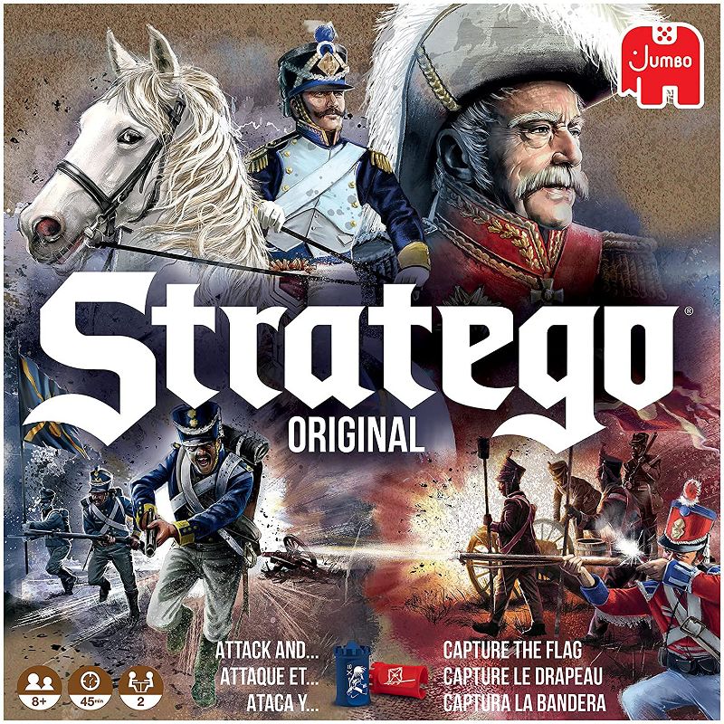Stratego Original Version, Capture the Flag Strategy Board Game, 4 of 5