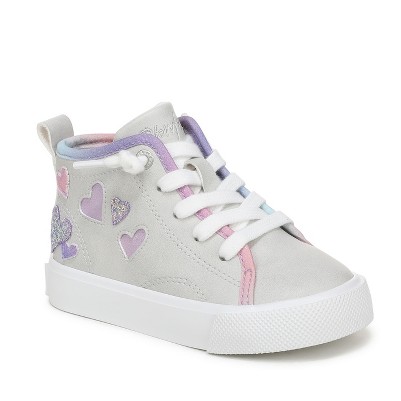 grey / pink / purple glitter