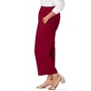 Jessica London Women's Plus Size Wide Leg Linen Crop Pant - 4 of 4