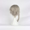 Unique Bargains Women's Wigs 11" Gray with Wig Cap - 4 of 4