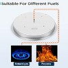 Orieon 31-Inch Round Drop-In Fire Pit Pan, Stainless Steel Gas Burner Insert with Spark Ignition Kit, 48,000 BTU. - 3 of 4