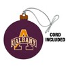 University at Albany Primary Logo Wood Christmas Tree Holiday Ornament - 2 of 4