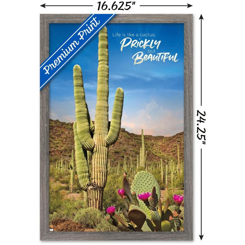 Trends International Cactus - Beautiful Framed Wall Poster Prints, 3 of 7