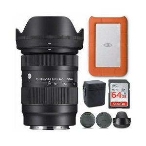 Sigma 28-70mm f/2.8 DG DN Contemporary Lens for Sony with Rugged Mini 1TB Bundle - 1 of 4