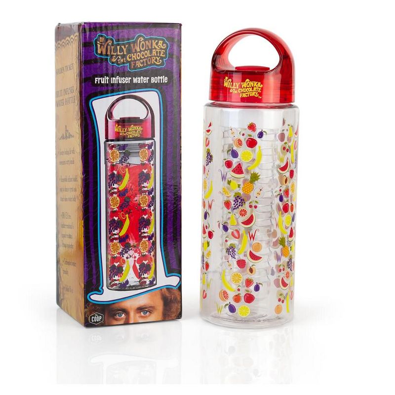 Crowded Coop, LLC Willy Wonka Fruit Infuser Water Bottle - 16-Ounce, 4 of 7