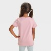 Toddler Girls' Short Sleeve Ballerinas Graphic T-Shirt - Cat & Jack™ Dusty Pink - 3 of 4