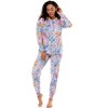 Emerson Road NYC Womens Lush Luxe Drop-Shoulder Hoodie & Jogger Set - 3 of 4