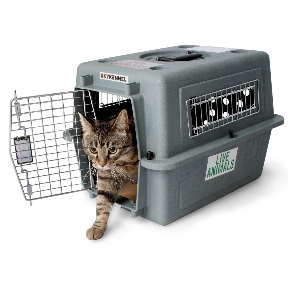 UPC 029695001000 product image for Petmate Sky Dog Kennel - Light Gray | upcitemdb.com