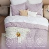Queen Comforter Set -Bedsure 3Pcs Comforter Bedding Set with Intricate Solid Embroidery - 3 of 4
