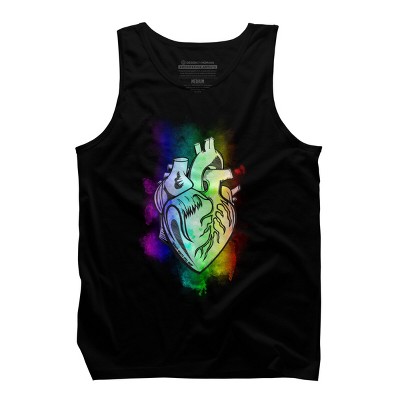 Adult Design By Humans Broken Hearts Still Beat Pride Rainbow By GurlwithGu Tank Top