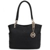 MKF Collection Malika M Signature Women’s Vegan Leather Handbag Satchel by Mia K - 2 of 4