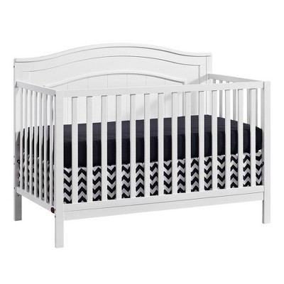 Image of Oxford Baby Nolan 4-in-1 Convertible Crib - Snow White
