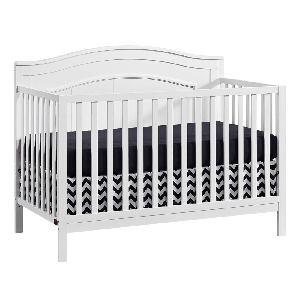 Oxford Baby Nolan 4-in-1 Convertible Crib - Snow White