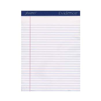 Ampad Ruled Legal Pads White 8 1/2 In. X 11 In. [Pack Of 6] 13257-PK6