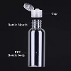 5 Pack 3.4oz Empty Plastic Travel Bottles for Toiletries TSA Approved Leak Proof Squeezable Travel Size Containers - 2 of 4