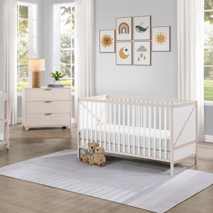 YOOCOZZ Baby Crib Pixie Zen 3-in-1 Convertible Crib - 1 of 4