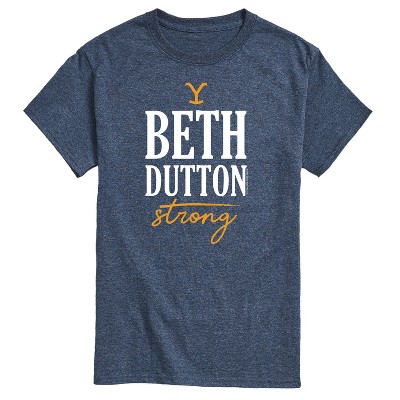 Men's - Yellowstone - Beth Dutton Strong Short Sleeve Graphic T-Shirt
