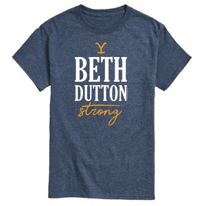 Men's - Yellowstone - Beth Dutton Strong Short Sleeve Graphic T-Shirt - 1 of 4