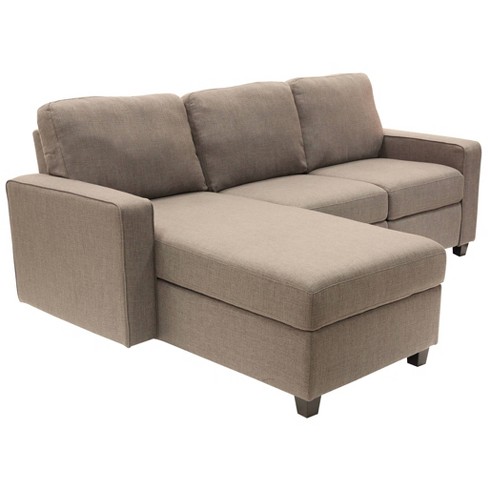 Serta copenhagen reclining sectional deals with storage chaise