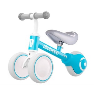 Allobebe Toddler Balance Ride-On Bike 3-Wheel 12-36 Months Adjustable Seat Quiet Wheels - 1 of 4